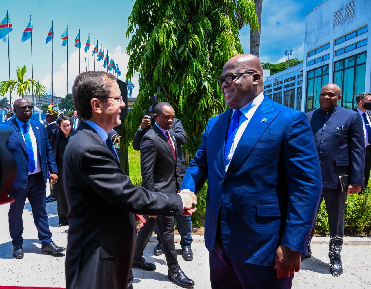 Visite Rdc RDC-Israël : Visite historique du Président Isaac Herzog à Kinshasa 2026
